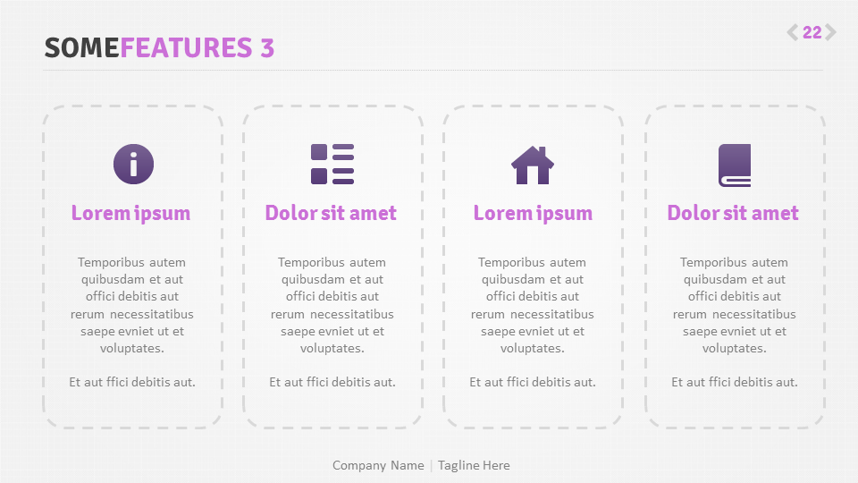 Flat Powerpoint Template by iDny GraphicRiver